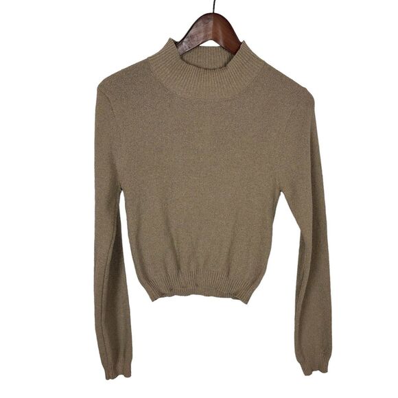 NWT Cotton On Taupe Tan Set Up Pullover Women's Medium - Picture 1 of 5
